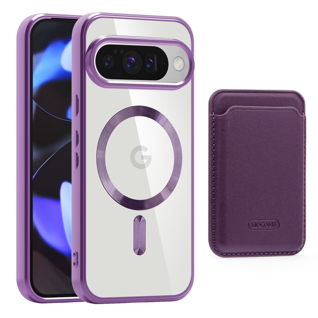 Google Pixel 10 / 10 Pro skal with Wallet – lila