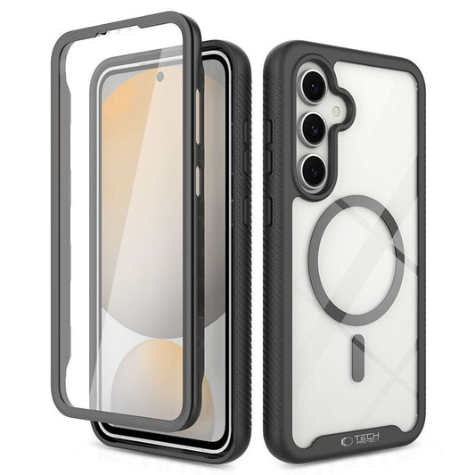 Tech-Protect Defense MagSafe skal för Samsung Galaxy S25 - svart