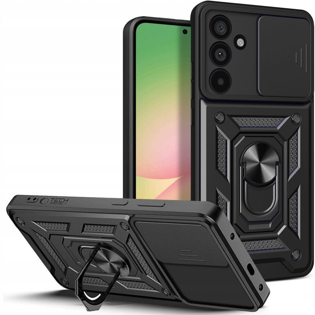 Tech-Protect CamShield Pro skal till Samsung Galaxy A56 5G – svart