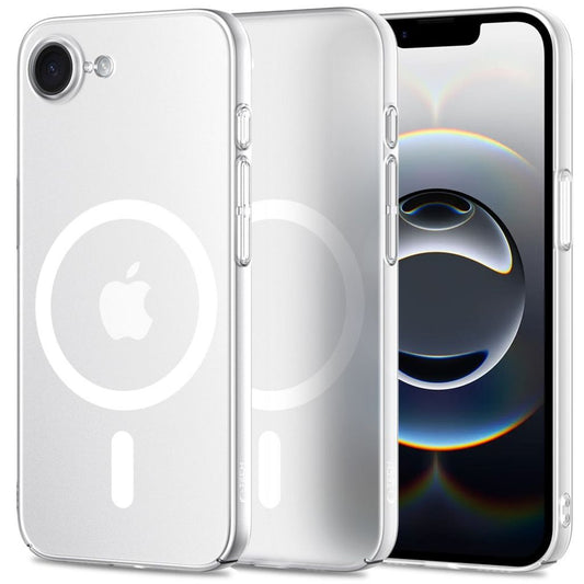 Tech-Protect MagSlim MagSafe skal för iPhone 16e - Matte transparent