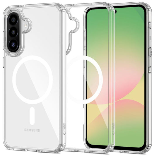 Tech-Protect FlexAir Hybrid MagSafe skal för Samsung Galaxy A56 5G - transparent