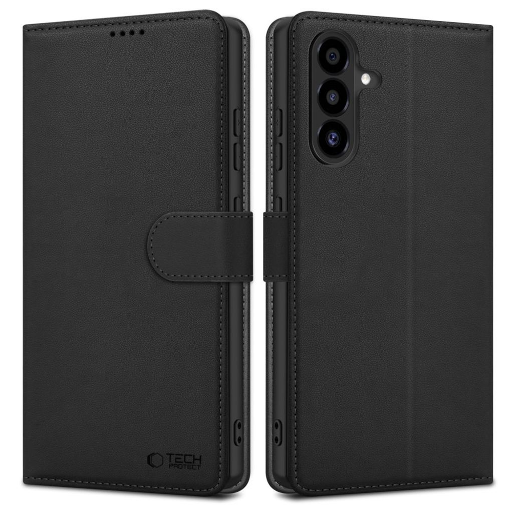 Tech-Protect plånboksfodral till Samsung Galaxy A26 5G – svart