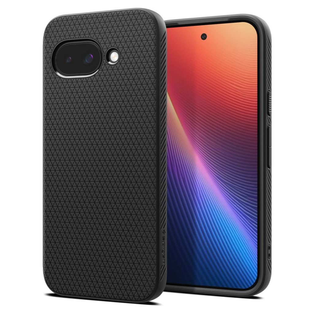 Spigen Liquid Air skal till Google Pixel 9A – Matte svart