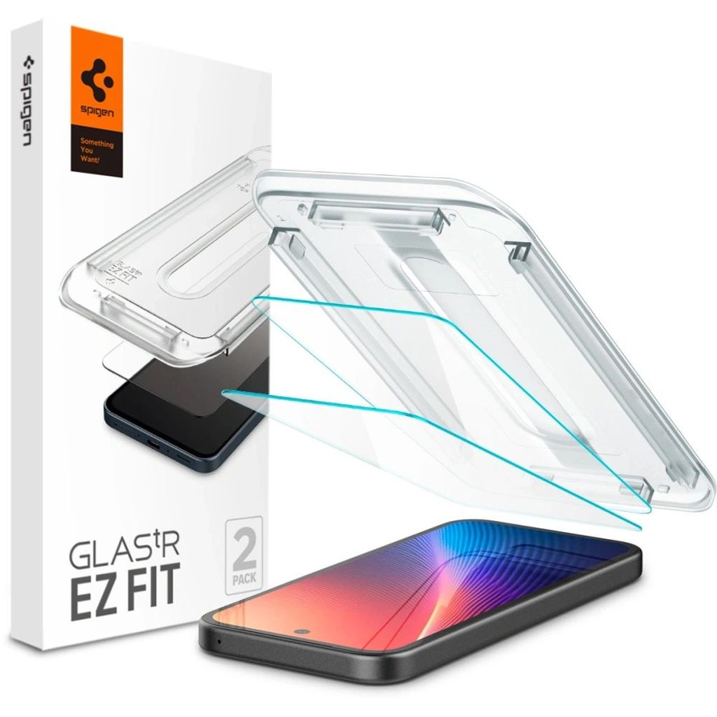 Spigen Glas.TR Ez Fit 2-pack skärmskydd till Google Pixel 9A