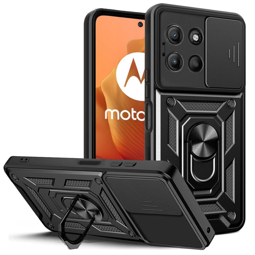 Tech-Protect CamShield Pro skal till Motorola Moto G15 – svart