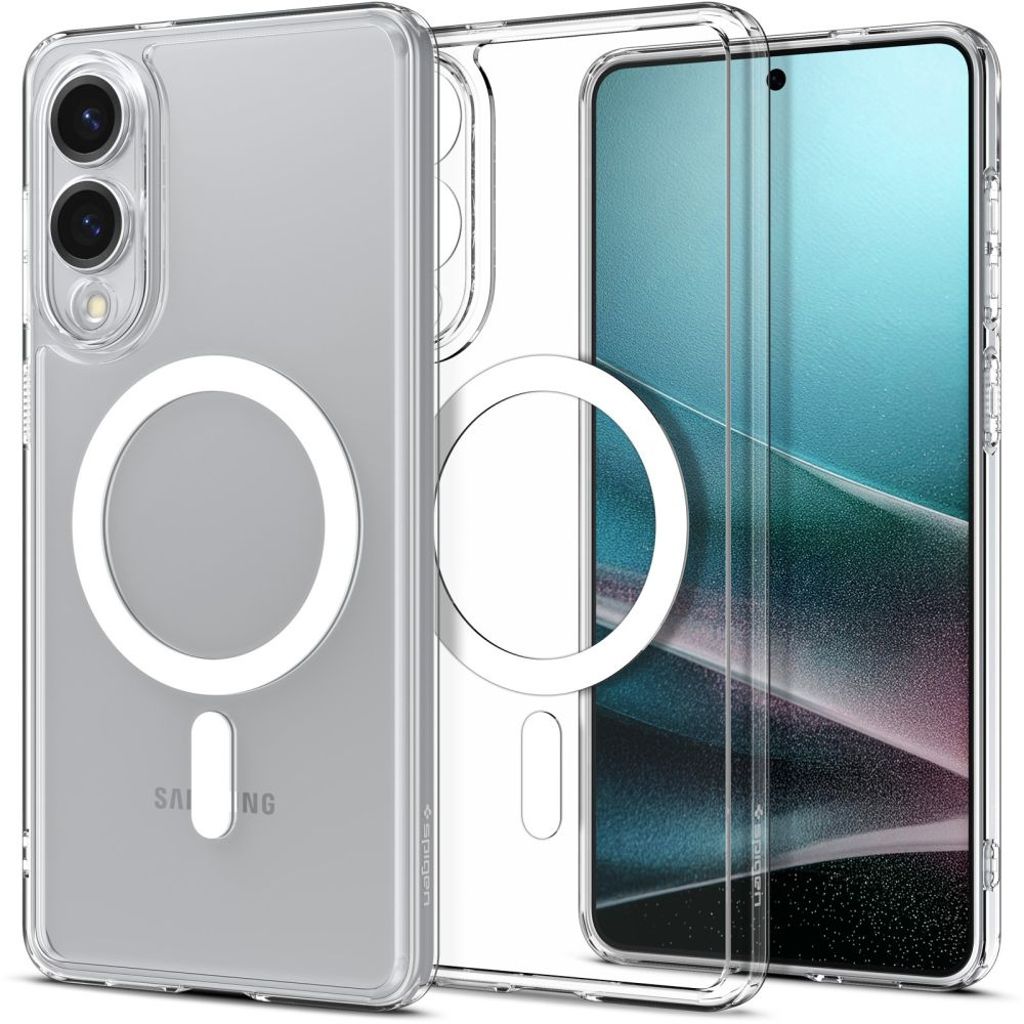 Spigen Ultra Hybrid MagSafe skal till Samsung Galaxy S25 Edge – Transparent