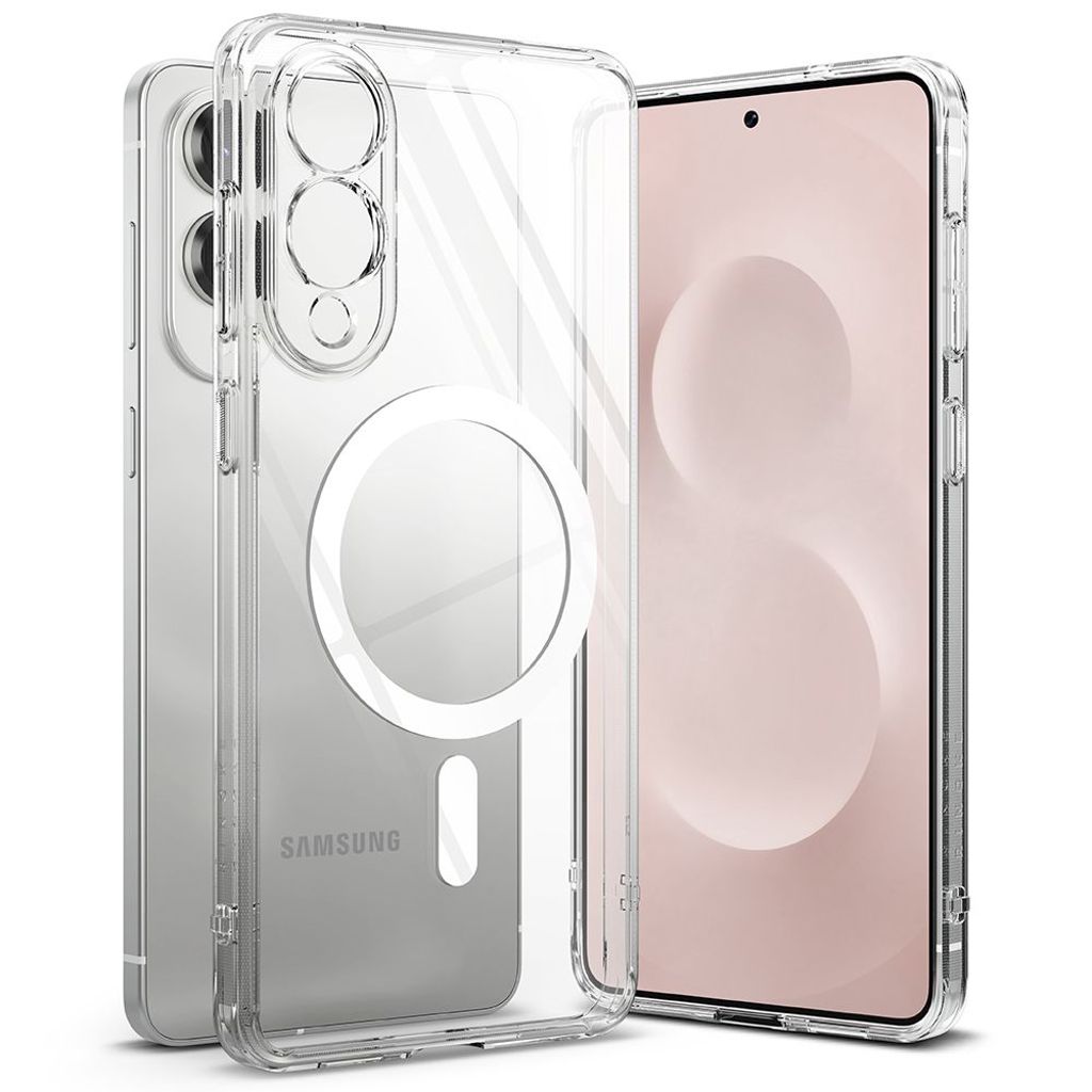 Ringke Fusion MagSafe Case for Samsung Galaxy S25 Edge - Transparent