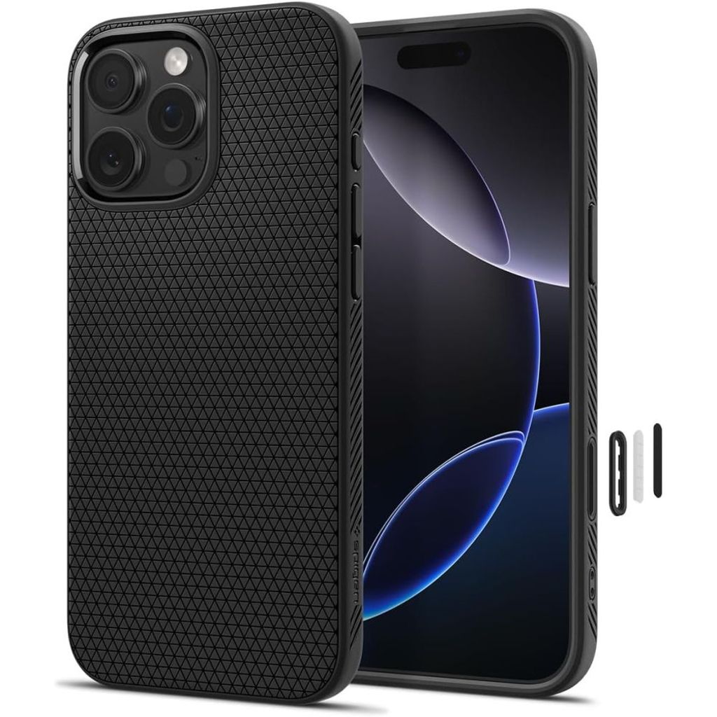 Spigen Liquid Air MagSafe Case for iPhone 16 Pro Max - Matte Black