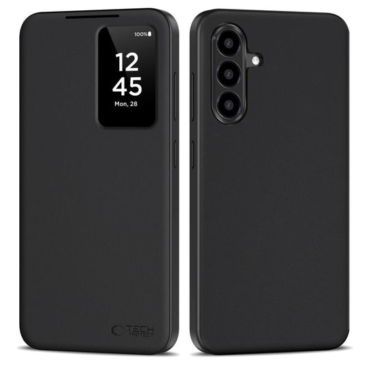 Tech-Protect Smart plånboksfodral för Samsung Galaxy A56 5G - Matte svart