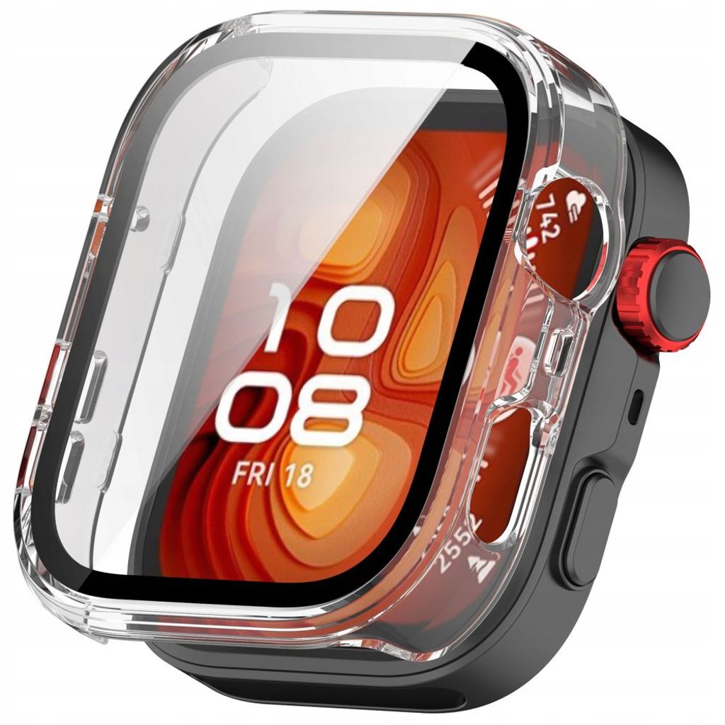 Tech-Protect Defense skal för Huawei Watch Fit 4 Pro - transparent
