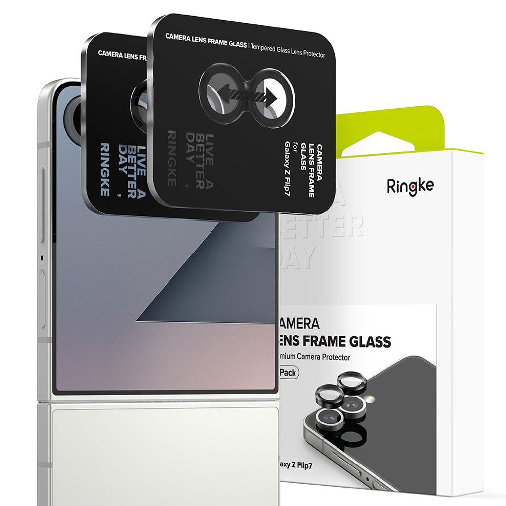 Ringke kameraskydd 2-pack linsskydd för Samsung Galaxy Z Flip 7