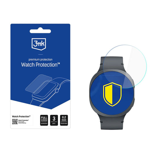3mk screen protector for Samsung Galaxy Watch 8 Classic FlexibleGlass hybrid