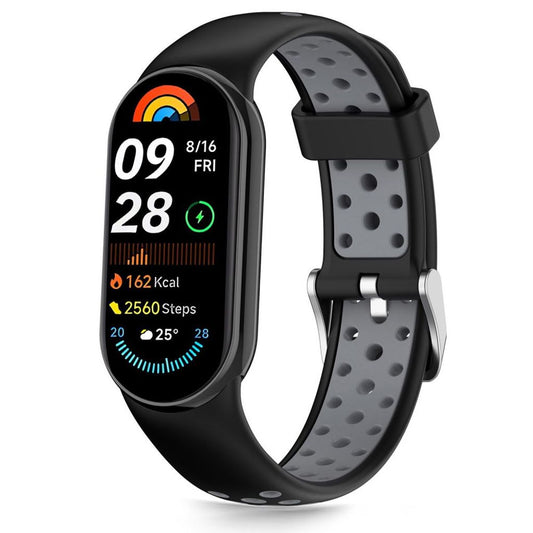 Tech-Protect IconBand Air klockarmband Xiaomi Smart Band 8/9/10/NFC - svart/grå