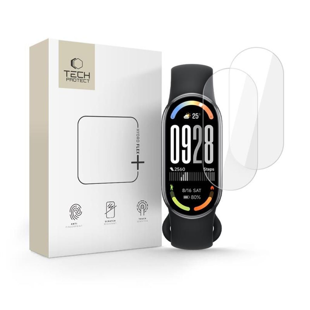 Tech-Protect Gydro Flex+ 2pcs Xiaomi Smart Band 8/9/10/NFC Screen Protector