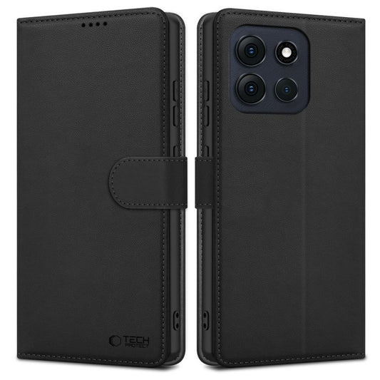 Tech-Protect plånboksfodral för Motorola Moto G86 5G - svart