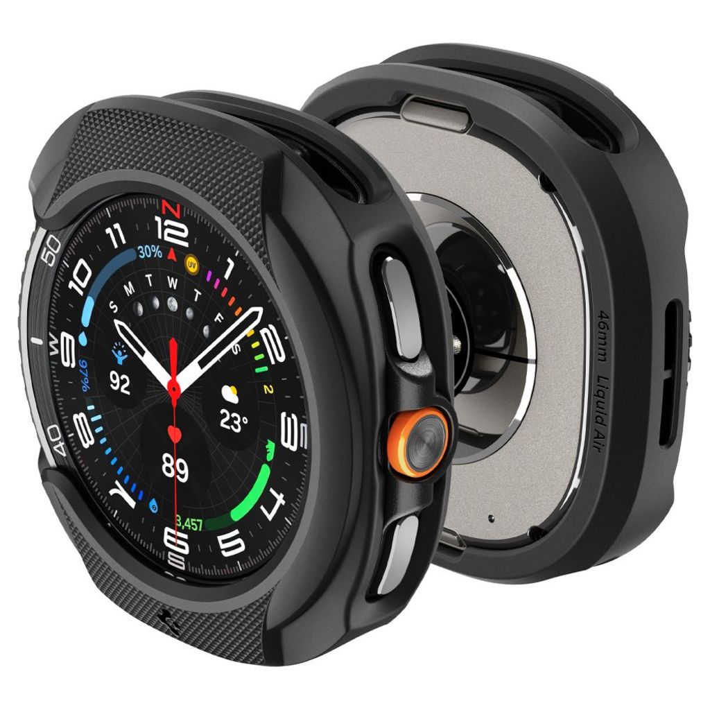 Spigen Liquid Air skal till Samsung Galaxy Watch 8 Classic 46mm – svart
