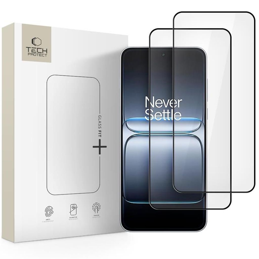 Tech-Protect Glass Fit+ 2-pack skärmskydd för OnePlus Nord 5