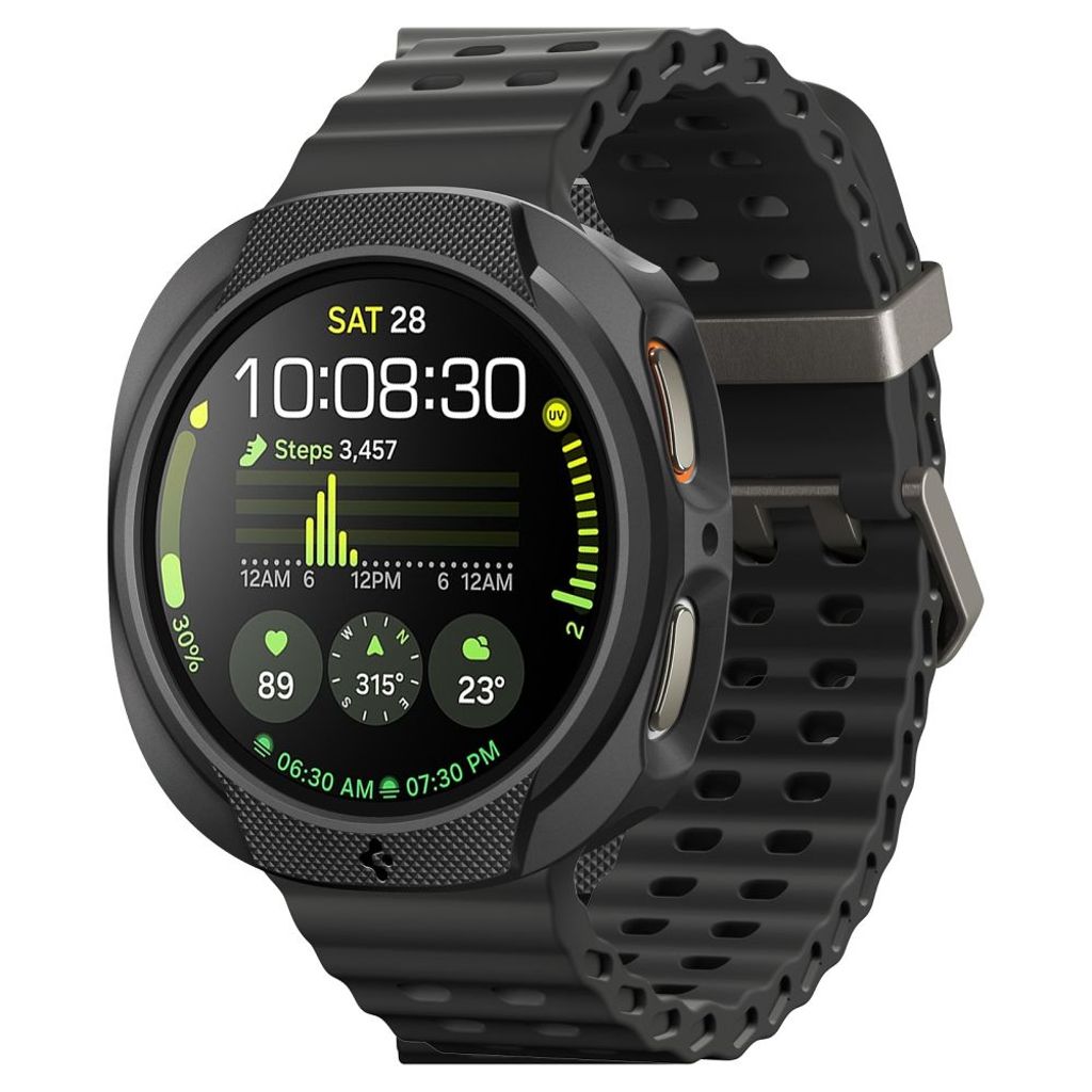 Spigen Liquid Air skal till Samsung Galaxy Watch 8 40mm – Matte svart