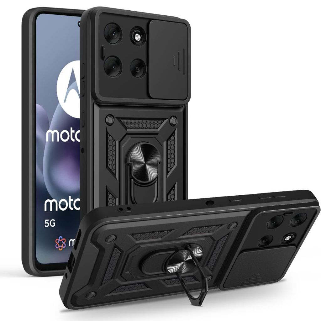 Tech-Protect CamShield Pro skal till Motorola Moto G86 5G – svart