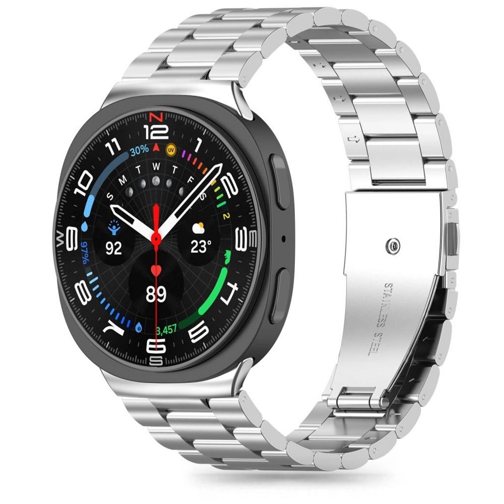 Tech-Protect Stainless Steel Strap Samsung Galaxy Watch 8/8 Classic - silver