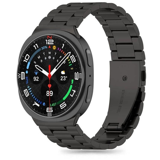 Tech-Protect Stainless Steel Strap Samsung Galaxy Watch 8/8 Classic - svart