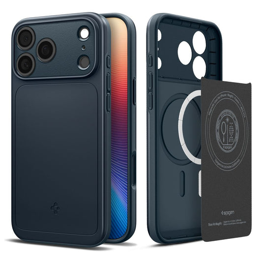 Spigen Thin Fit MagSafe skal för iPhone 17 Pro Max - Navy blå