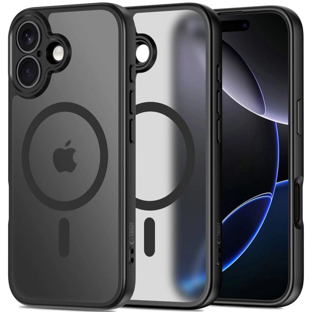 Tech-Protect BasicMag MagSafe skal för iPhone 17 - Matte svart