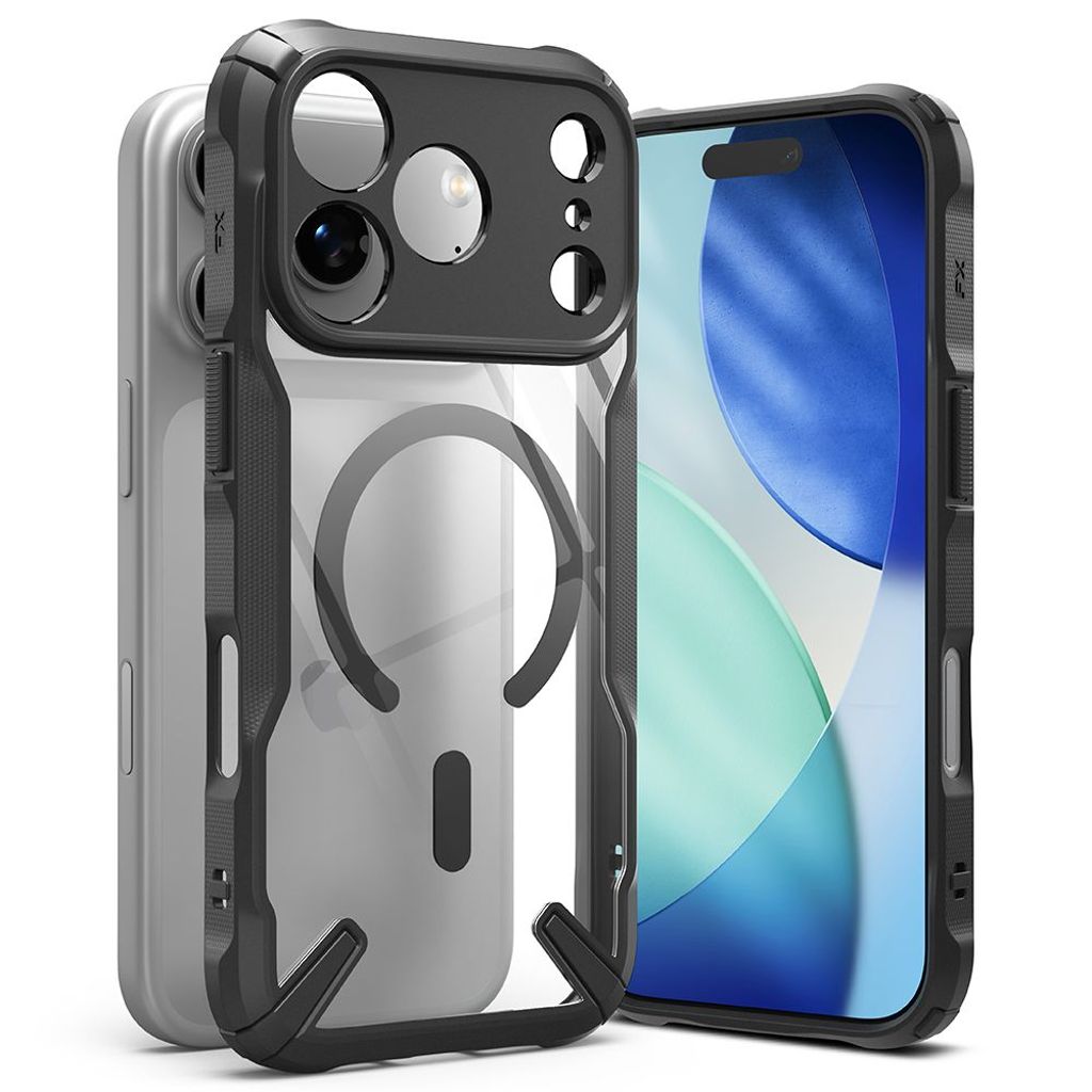 Ringke Fusion MagSafe Skal for iPhone 17 Pro Max - Black