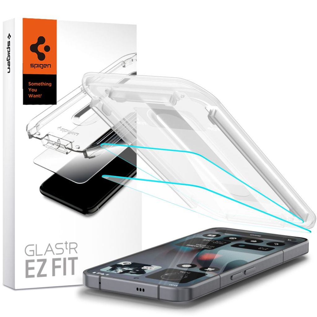 Spigen Glas.TR EZ Fit 2-pack skärmskydd till Nothing Phone (3)