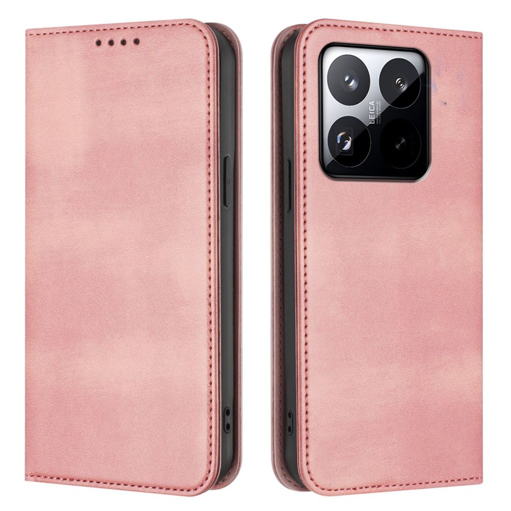 Xiaomi 15T plånboksfodral with RFID Blocking – rosa