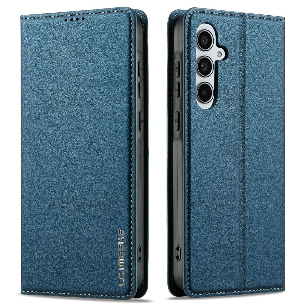 LC.IMEEKE Samsung Galaxy S25 FE plånboksfodral – blå