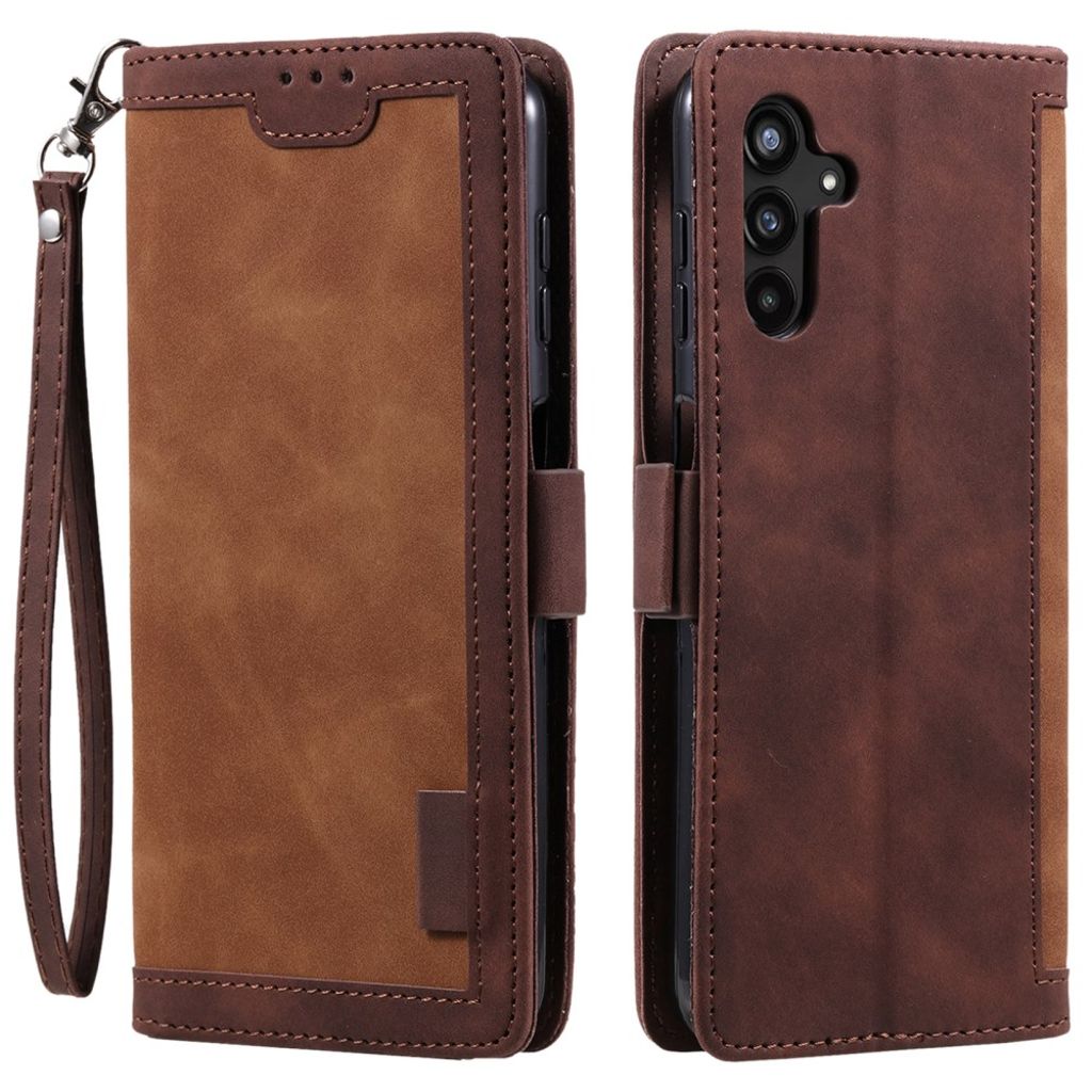 Samsung Galaxy A55 5G plånboksfodral – brun