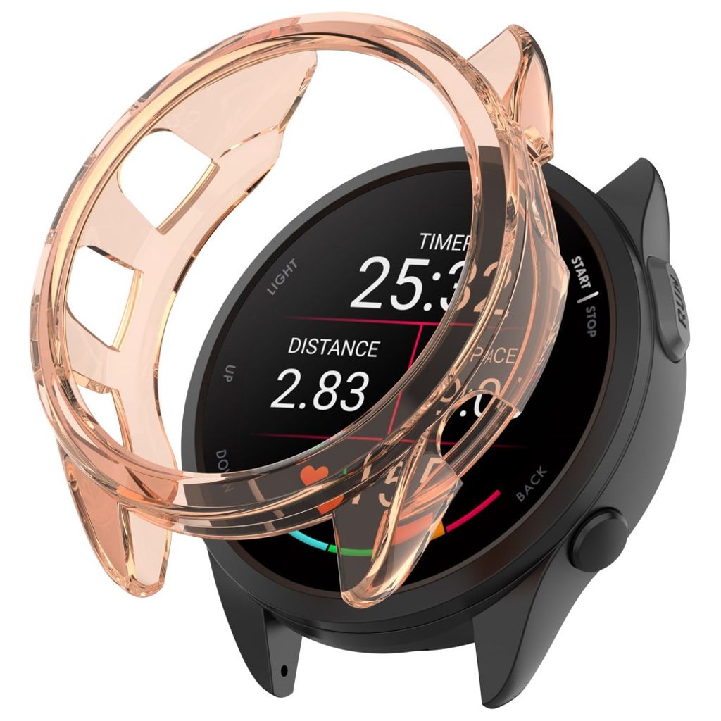 Garmin Forerunner 165/165 Music TPU Cover - Transparent Pink