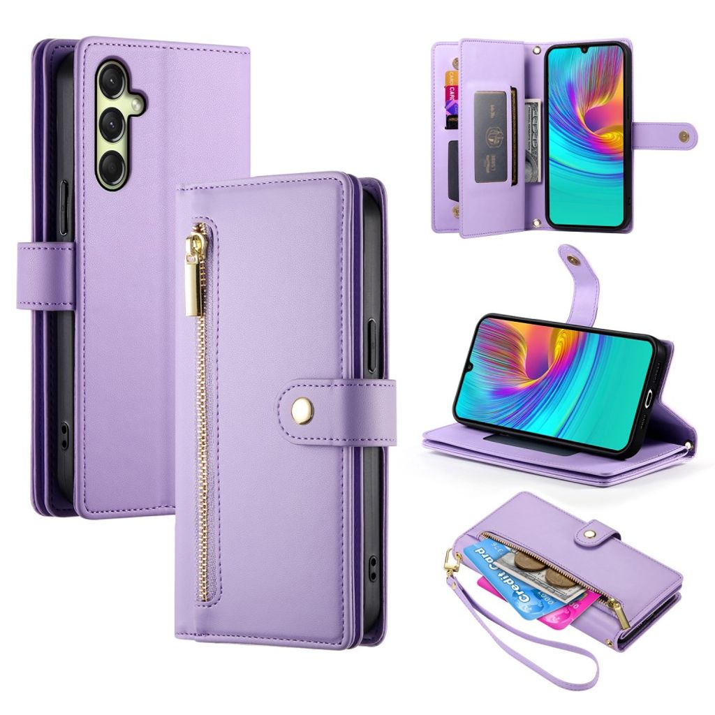 Samsung Galaxy A26 5G plånboksfodral – lila