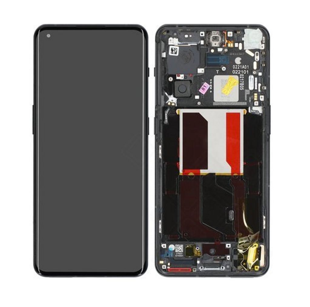 OnePlus 10 Pro LCD-display – Volcanic svart