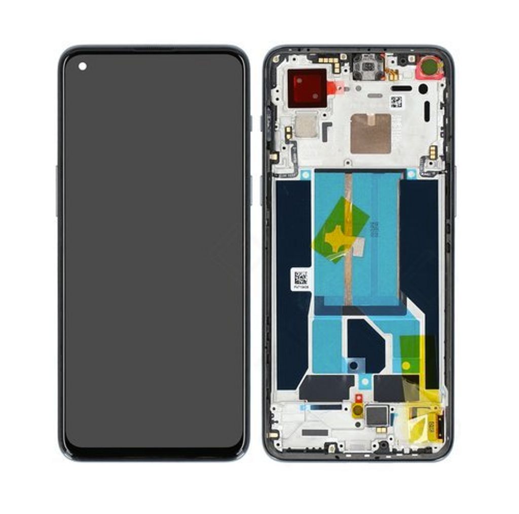 OnePlus Nord 2T 5G LCD-display – grå Shadow