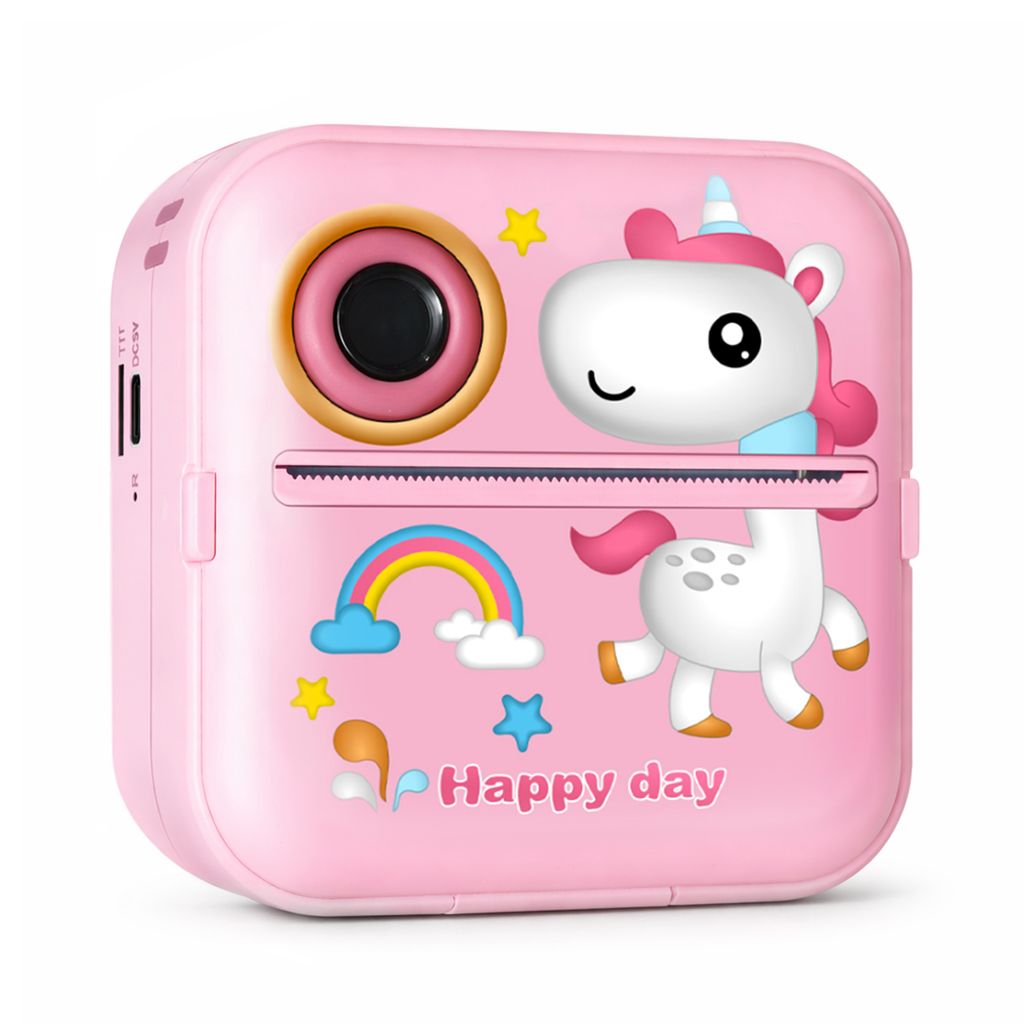 Wozinsky WDT-03 Camera with Thermal Printer for Kids – Pink