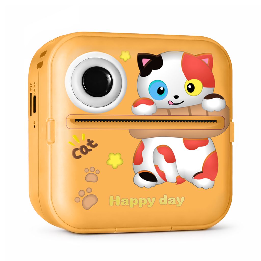 Wozinsky WDT-05 Camera with Thermal Printer for Kids – Orange