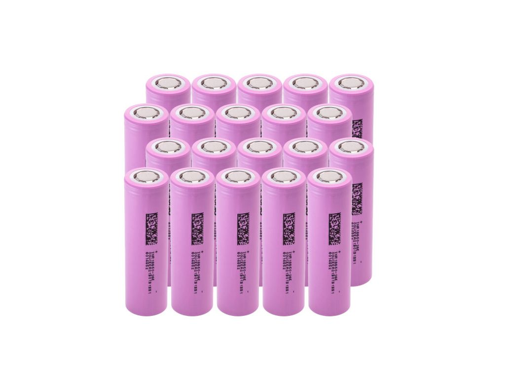 Green Cell Rechargeable 18650 Battery Li-ion 2600mAh 3.6V, 20-pack