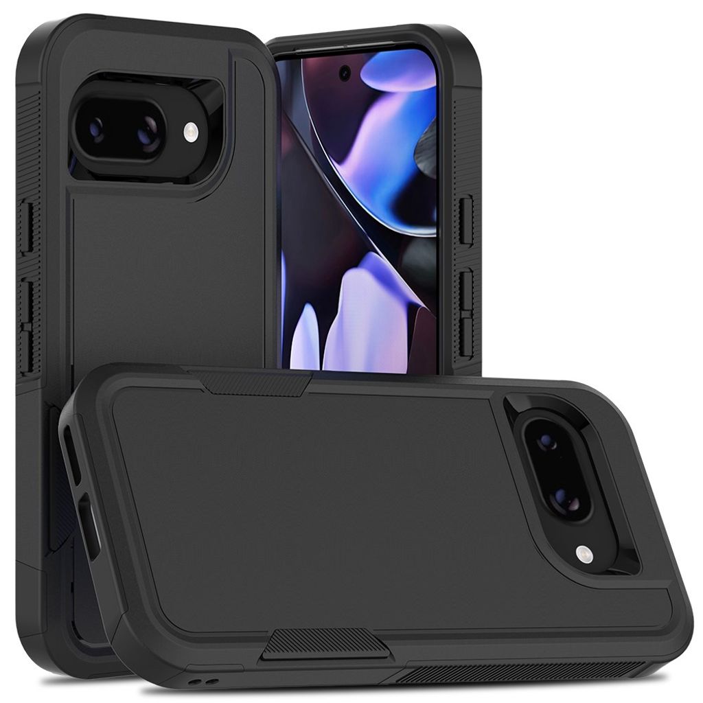 Google Pixel 9a stötdämpande skal – svart