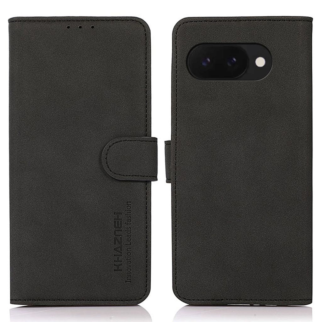 KHAZNEH Google Pixel 9a plånboksfodral – svart