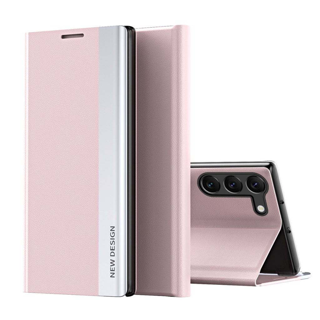 Samsung Galaxy S24 Fodral with electroplating – rosa
