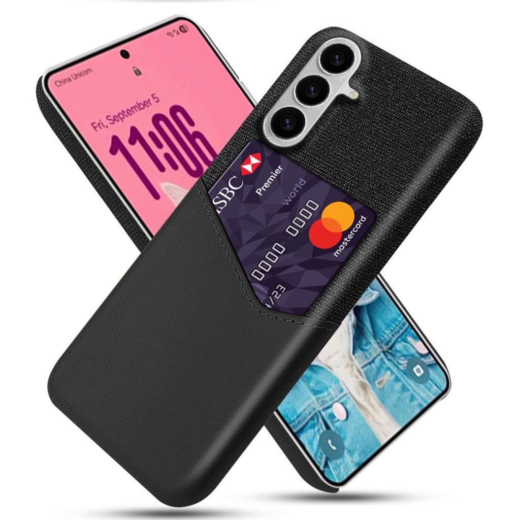 Samsung Galaxy S26 Case Card Holder - Black