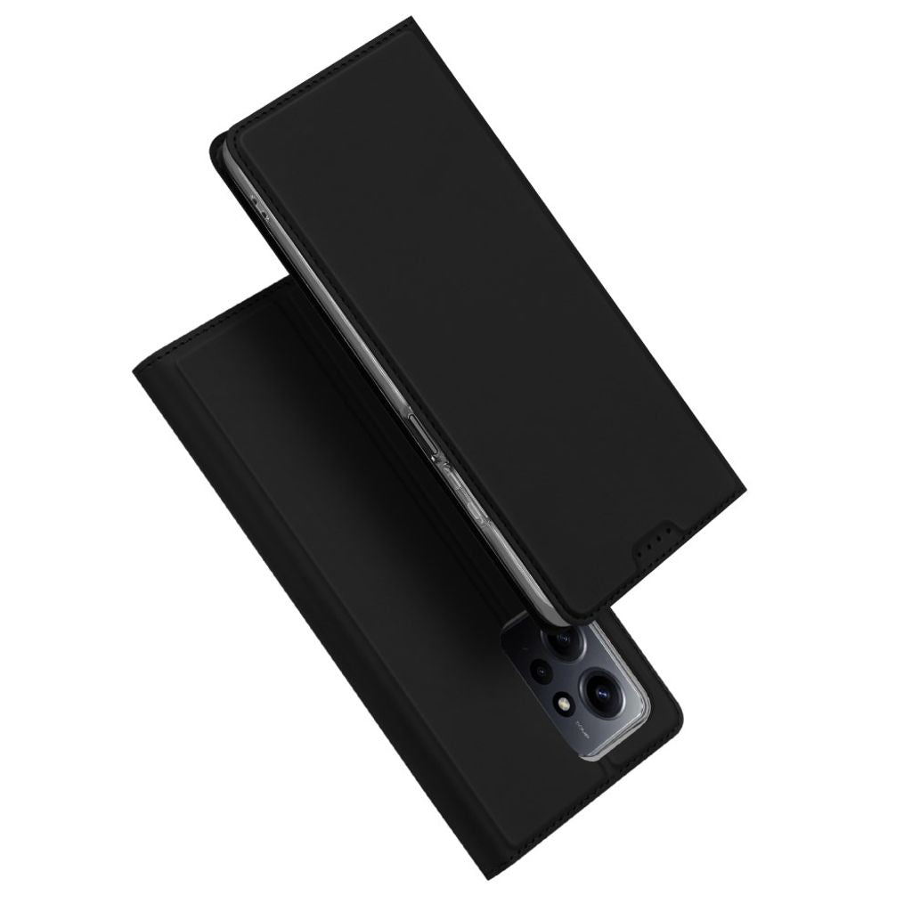 DUX DUCIS Xiaomi Redmi Note 12 4G plånboksfodral – svart
