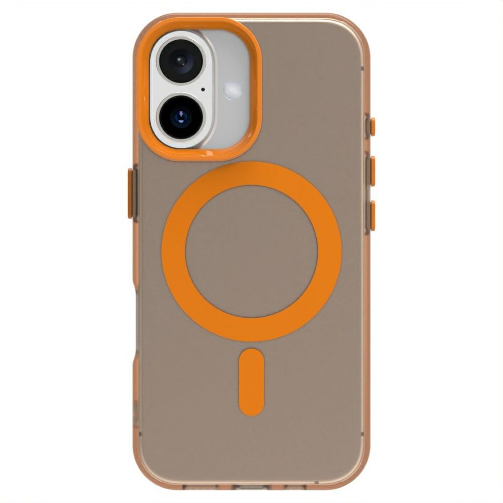 iPhone 16 Plus Case MagSafe Compatible – Orange