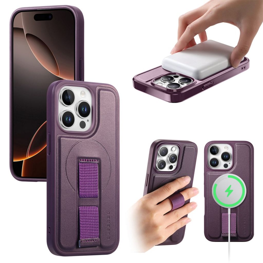CASENEO iPhone 14 Pro Max MagSafe skal – lila