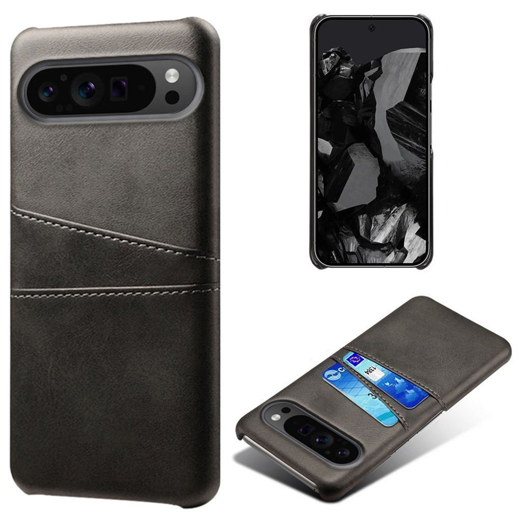 Google Pixel 9 Pro XL skal with kortfack – svart