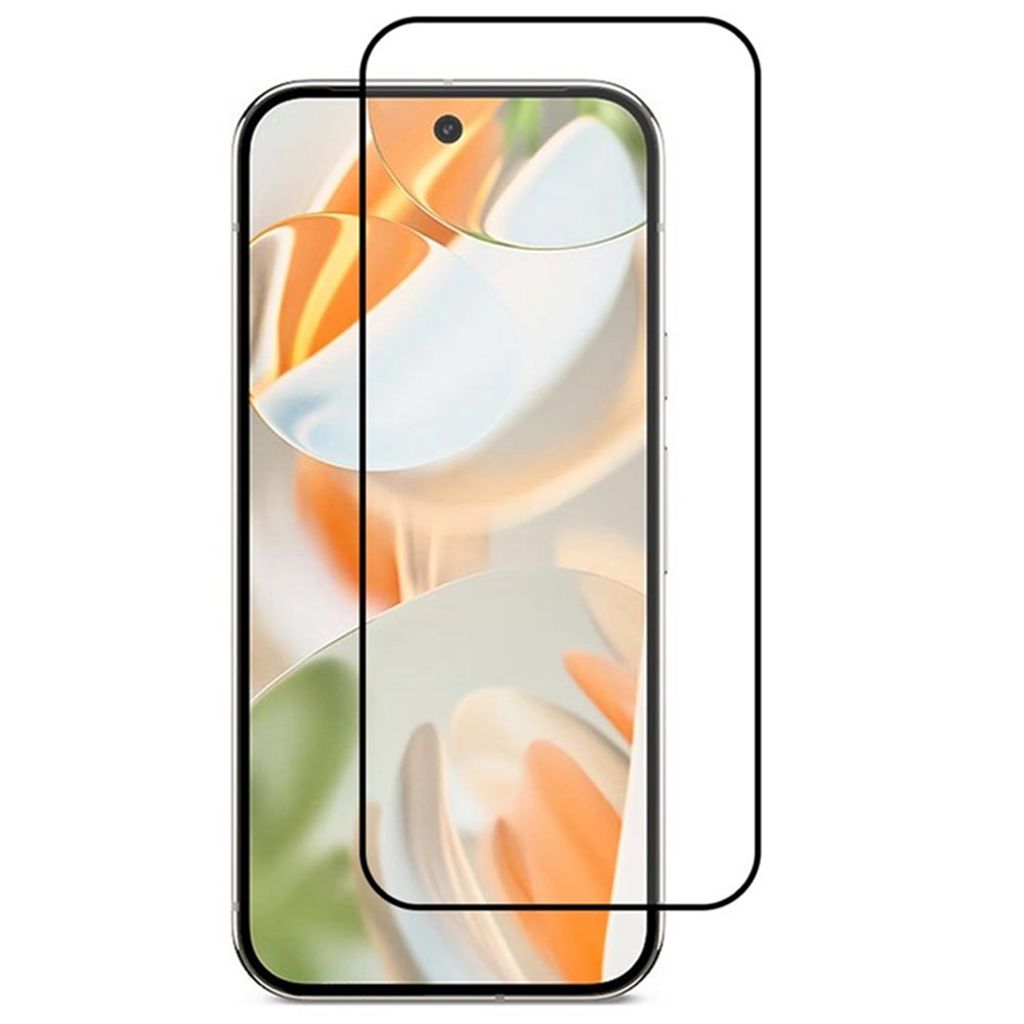 Xiaomi 17 skärmskydd härdat glas Full fodral Silk Print – svart