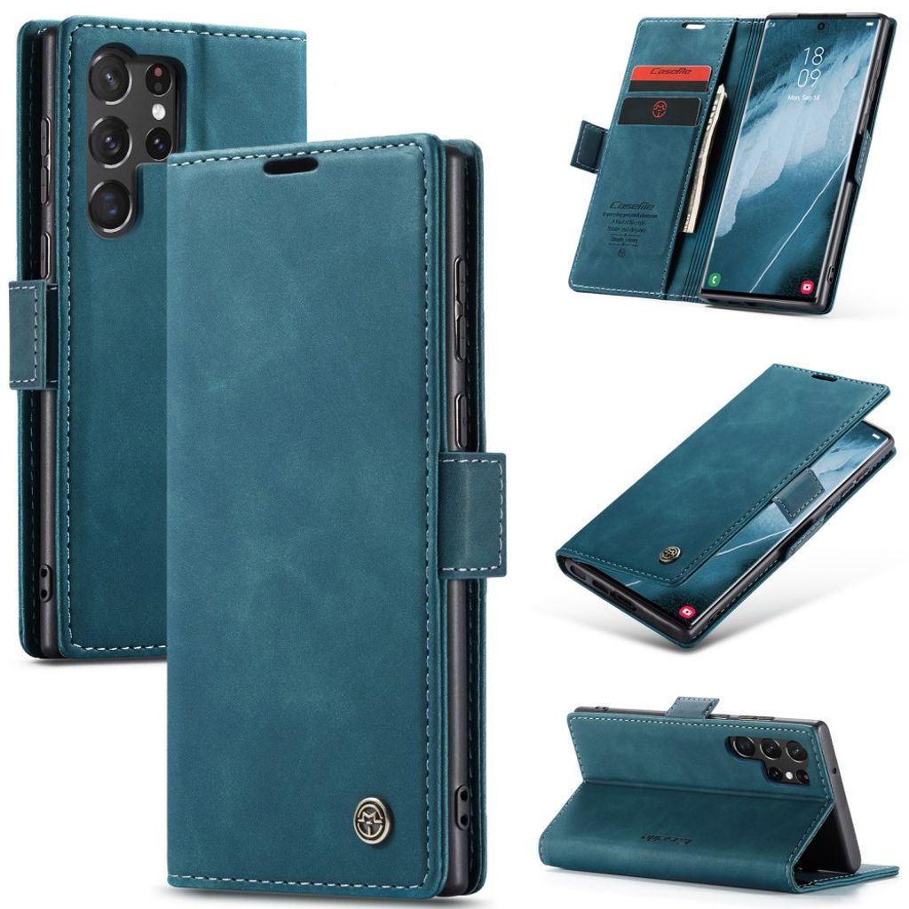 CASEME Samsung Galaxy S24 Ultra phone fodral - blå