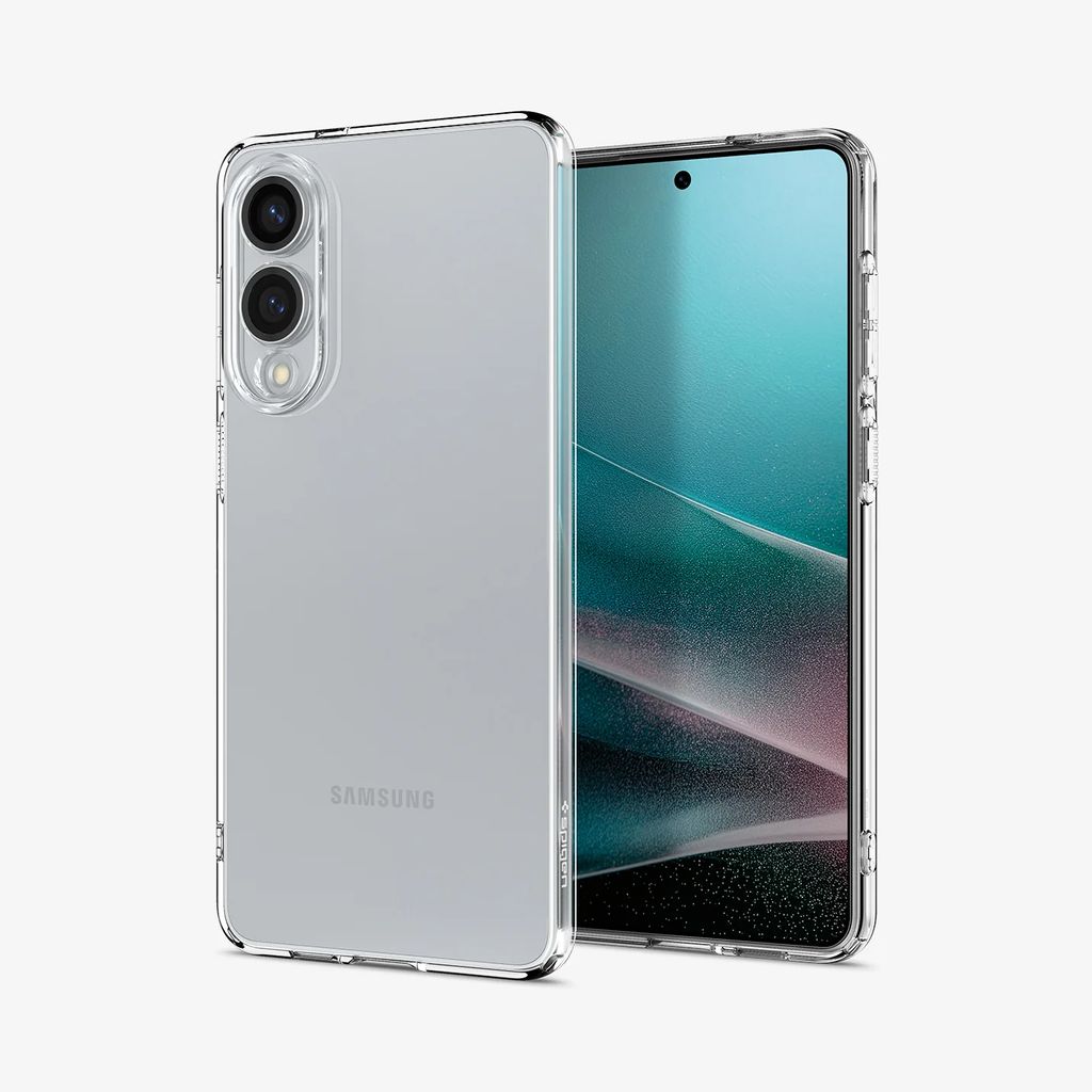 Spigen Samsung Galaxy S25 Edge Liquid Crystal skal – Transparent